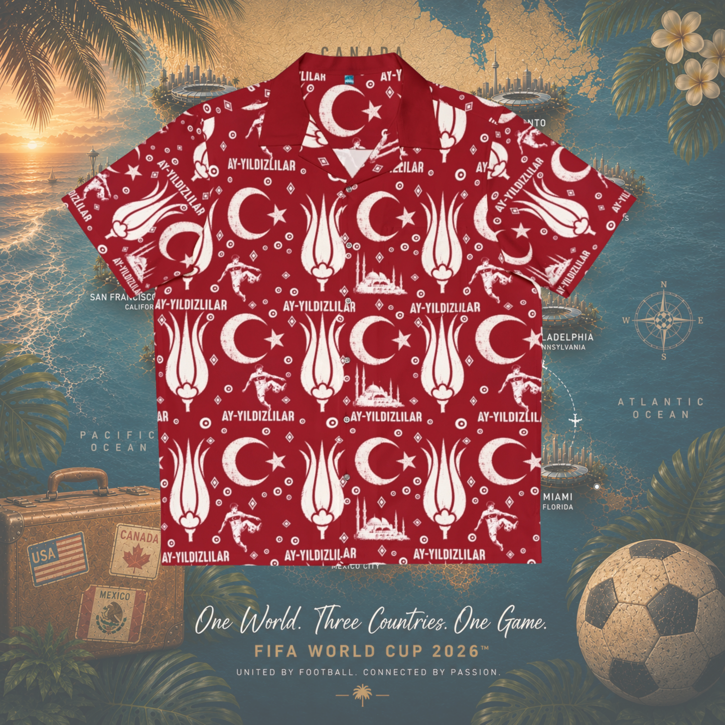 Hawaiian Worldcup Shirt Turkey