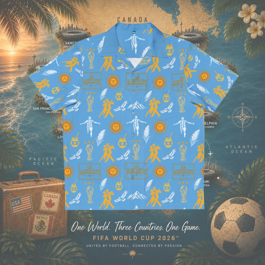 Hawaiian Worldcup Shirt Argentina
