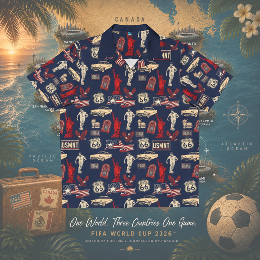 Hawaiian Worldcup Shirt USA