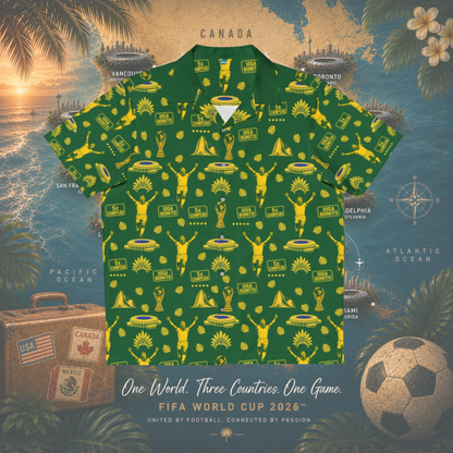 Hawaiian Worldcup Shirt Brazil