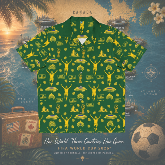 Hawaiian Worldcup Shirt Brazil