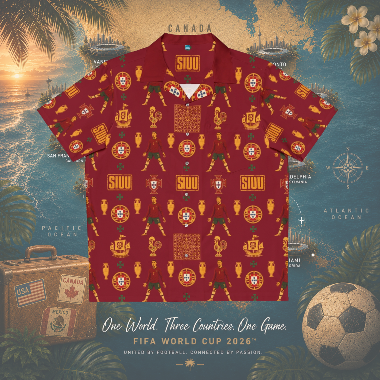 Hawaiian Worldcup Shirt Spain