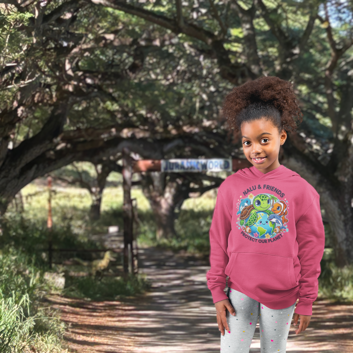 Toddler Fleece Hoodie - Nalu and Friends