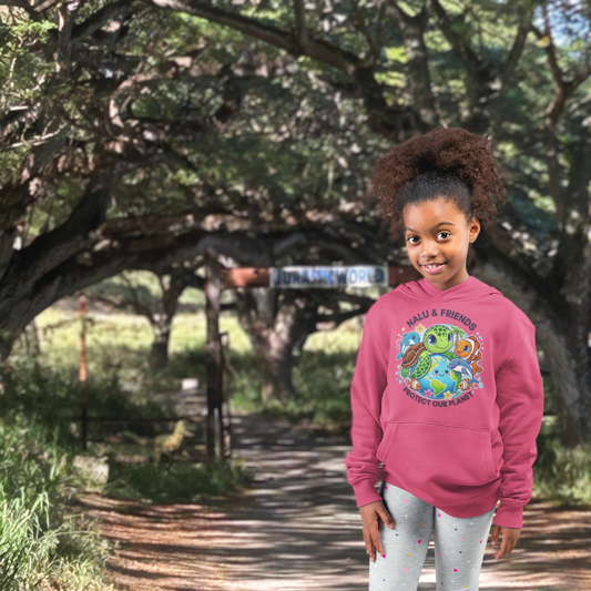 Toddler Fleece Hoodie - Nalu and Friends