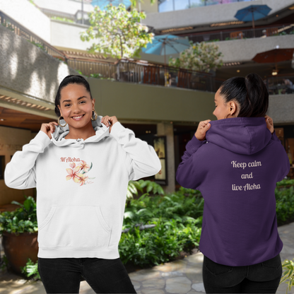 Keep Calm Flower Woman Hoddie