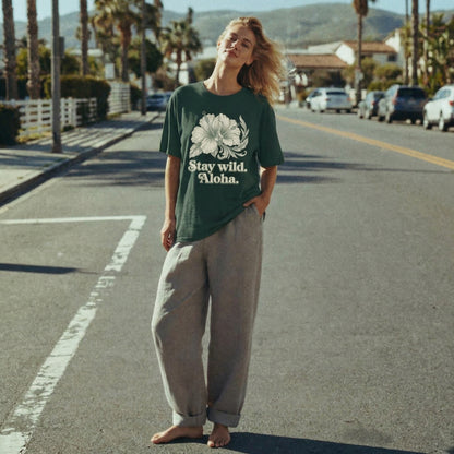 Stay wild -  Oversize Tee